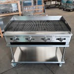 intama.mx/055 Asador industrial TAMA master de gas acero inoxidable (120x70x90cm) 172kg. - Image 2