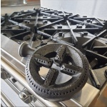 intama.mx/018 Estufa industrial con horno TAMA acero inoxidable (91×77×90cm) 175kg. - Image 3