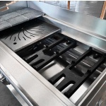 intama.mx/055 Asador industrial TAMA master de gas acero inoxidable (120x70x90cm) 172kg. - Image 7