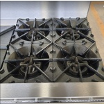 intama.mx/026 Estufa múltiple industrial master TAMA acero inoxidable (225×77×90cm) 315kg. - Image 10