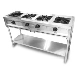 intama.mx/015 Estufa industrial lineal alta TAMA acero inoxidable (150×50×90cm) 53kg.