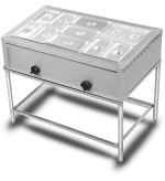 intama.mx/071 Bufetera industrial caliente TAMA (110×65×90cm) 37kg.