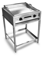 intama.mx/033 Plancha industrial TAMA acero inoxidable  (68×65×90cm) 42kg.