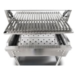 intama.mx/047 Asadores argentinos TAMA carbón acero inoxidable (90×70x90cm) 58kg. - Image 2