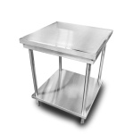 intama.mx/107 Mesa lisa con entrepaño TAMA (70x70x90cm) 22kg.