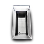 intama.mx/062 Freidora industrial con base TAMA (30×51×90cm) 16kg. - Image 4