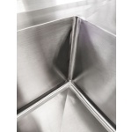 intama.mx/087 Tarja industrial doble TAMA acero inoxidable (120×70×90cm) 27kg. - Image 4