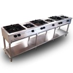 intama.mx/123 Estufa industrial TAMA lineal master acero inoxidable  (275x50x90cm)