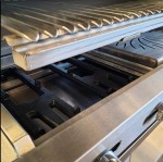 intama.mx/057 Asador argentino Hibrido TAMA gas y carbón acero inoxidable (120×70x85cm) - Image 6