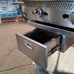 intama.mx/057 Asador argentino Hibrido TAMA gas y carbón acero inoxidable (120×70x85cm) - Image 13