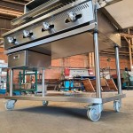 intama.mx/057 Asador argentino Hibrido TAMA gas y carbón acero inoxidable (120×70x85cm) - Image 14