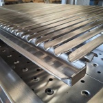 intama.mx/048 Asador argentino TAMA empotrable carbón acero inoxidable (120×70x25cm) 68kg. - Image 2