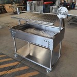 intama.mx/050 Asadores argentino TAMA carbón acero inoxidable (120×70x90cm) 77kg. - Image 7