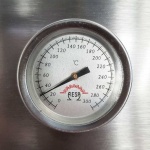 intama.mx/046 Asador argentino carbón TAMA empotrable con tapa acero inoxidable (90×70cm) 65kg. - Image 8