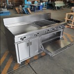 intama.mx/125 Estufa múltiple industrial TAMA acero inoxidable (171×78×90cm) 241kg. - Image 2