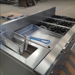 intama.mx/126 Estufa múltiple industrial TAMA acero inoxidable (171×78×90cm) 241kg. - Image 2