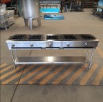 intama.mx/128 Estufa industrial lineal TAMA acero inoxidable (220×50×90cm) - Image 2