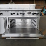 intama.mx/024 Estufa múltiple industrial TAMA acero inoxidable (171×78×90cm) 241kg. - Image 4