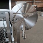 intama.mx/129 Asador argentino Hibrido TAMA gas y carbón acero inoxidable (120×70x85cm) - Image 8