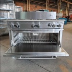 intama.mx/132 Estufa industrial con horno TAMA acero inoxidable (120×79×90cm) 215kg. - Image 3