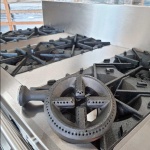 intama.mx/132 Estufa industrial con horno TAMA acero inoxidable (120×79×90cm) 215kg. - Image 5