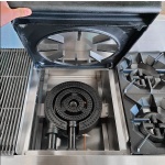 intama.mx/136 Estufa múltiple industrial master TAMA acero inoxidable (225×77×90cm) 205kg. - Image 5