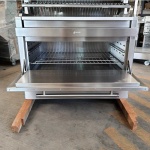 intama.mx/138 Asador argentino carbón TAMA, con ataúd y tapa acero inoxidable (120×70x90cm) - Image 9