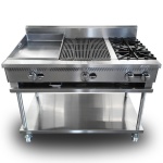 intama.mx/142 Estufa múltiple industrial TAMA acero inoxidable (120×73×90cm) 114kg.