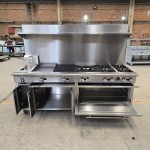 intama.mx/145 Estufa múltiple industrial Super Master King TAMA acero inoxidable (225×80×90cm) 325kg. - Image 12