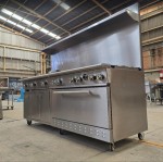 intama.mx/145 Estufa múltiple industrial Super Master King TAMA acero inoxidable (225×80×90cm) 325kg. - Image 15